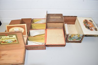 Lot 85 - COLLECTION OF VINTAGE CIGAR BOXES (EMPTY)
