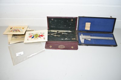 Lot 112 - CASED HELIOS CALIPER TOGETHER WITH VINTAGE...