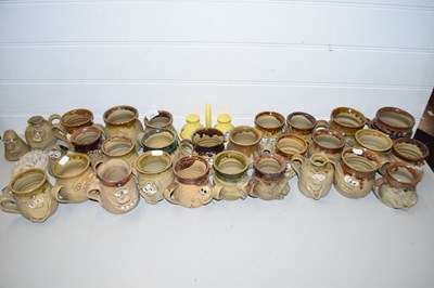 Lot 172 - COLLECTION OF PRETTY UGLY POTTERY MUGS AND...