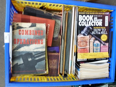 Lot 705 - ONE BOX OF MIXED BOOKS AND QUANTITY OF BOOK...