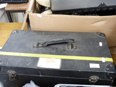 Lot 714 - HARD TRAVEL CASE FOR AN INSTRUMENT