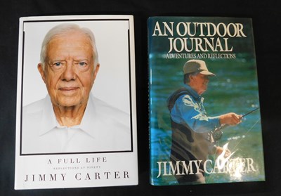 Lot 147 - JIMMY CARTER: 2 titles: AN OUTDOOR JOURNAL,...