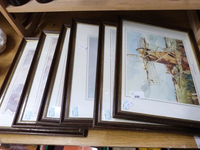 Lot 559 - COLLECTION OF VARIOUS COLOURED PRINTS, NORFOLK...