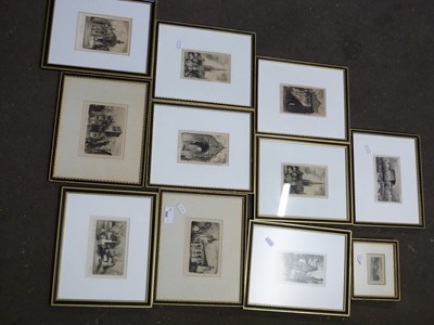 Lot 568 - A COLLECTION OF VARIOUS ETCHINGS AND...