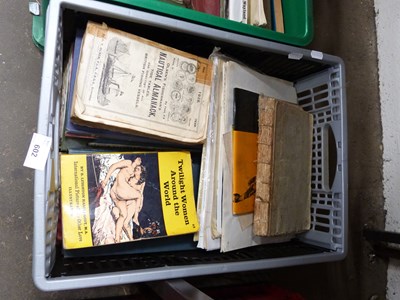 Lot 602 - ONE BOX OF VARIOUS MIXED BOOKS