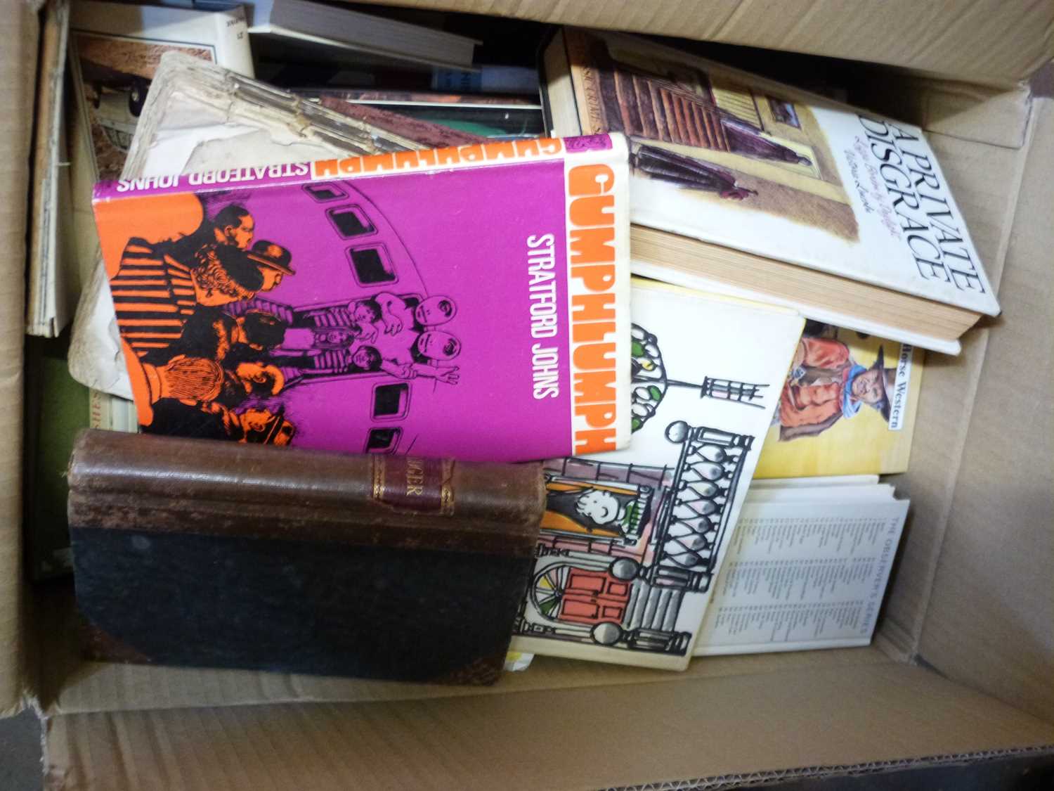 Lot 619 - ONE BOX OF MIXED BOOKS