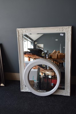 Lot 255 - 2 framed mirrors