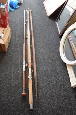 Lot 259 - Mixed Lot: part fishing rods and support