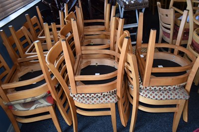 Lot 239 - 15 upholstered dining chairs