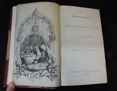 Lot 164 - CHARLES DICKENS: THE POSTHUMOUS PAPERS OF THE...