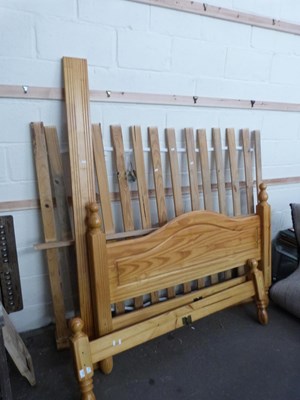 Lot 779 - PINE DOUBLE BED FRAME