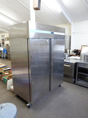 Lot 780 - PRODIS STAINLESS STEEL DOUBLE DOOR COMMERCIAL...
