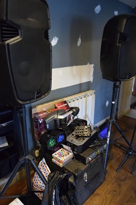 Lot 329 - Full and complete karaoke system to include...