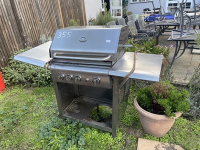 Lot 355 - Three burner gas barbecue