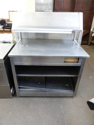 Lot 811 - STAINLESS STEEL COMMERCIAL KITCHEN CABINET,...