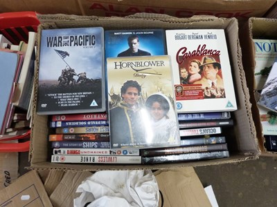 Lot 870 - BOX OF ASSORTED DVD'S