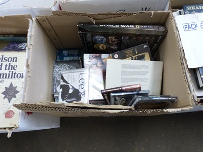 Lot 884 - BOX OF VARIOUS DVD'S AND CD'S