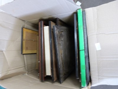 Lot 913 - LARGE BOX OF VARIOUS ASSORTED MIXED PICTURES,...