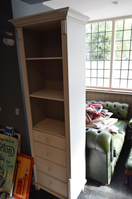 Lot 302 - Free standing larder unit with drawers,...