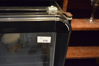 Lot 318 - Single under counter wine fridge, width 60 cm,...