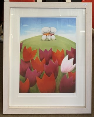 Lot 117A - Doug Hyde (British, Contemporary) "Tulip Hill"...