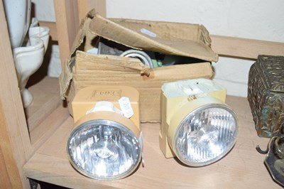 Lot 508 - PAIR OF 1960'S/70'S EXIDE BICYCLE LAMPS...