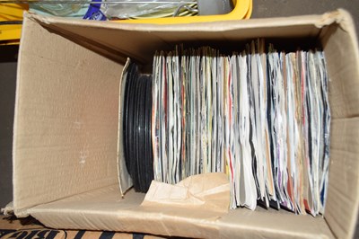 Lot 607 - BOX CONTAINING VARIOUS 7 INCH SINGLES, MOST...