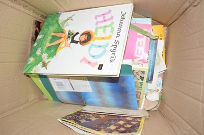 Lot 609 - BOX CONTAINING VARIOUS CHILDRENS AND OTHER BOOKS