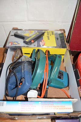 Lot 697 - BOX CONTAINING VARIOUS POWER TOOLS