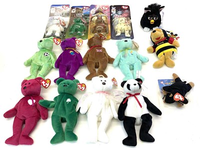 Lot 161 - Mixed lot of retired original TY Beanie Baby...