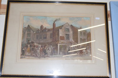 Lot 788 - FRAMED ENGRAVING' THE HAND AND SHEARS SMITHFIELD'