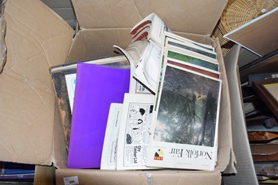 Lot 800 - BOX CONTAINING LARGE QUANTITY OF VARIOUS BOOKS...