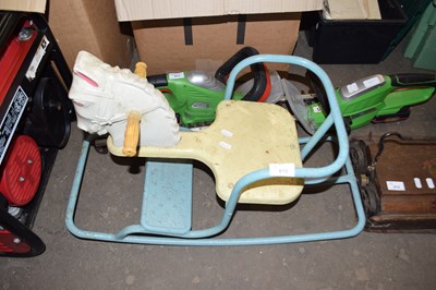 Lot 810 - 1960'S CHILDS ROCKING HORSE TOY