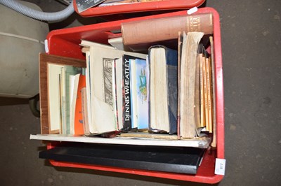 Lot 817 - BOX OF VARIOUS BOOKS