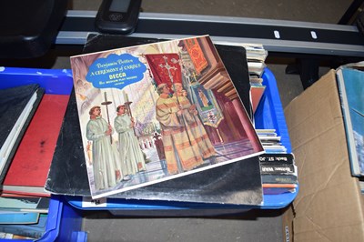 Lot 834 - BOX CONTAINING QUANTITY OF VARIOUS LP RECORDS...