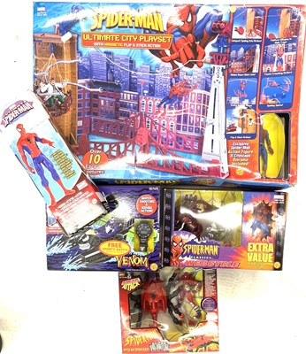 Lot 191 - A mixed lot of boxed Marvel Spider-Man...