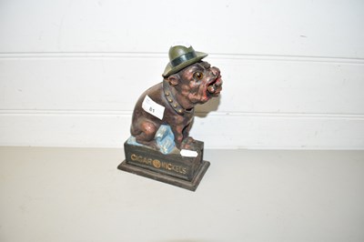 Lot 81 - REPRODUCTION METAL FIGURE ENTITLED 'OLD PUFFER'