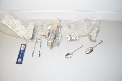 Lot 94 - QUANTITY OF MAPLIN WEBB PLATED SPOONS AND...