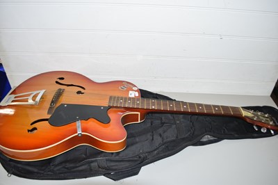 Lot 104 - GIVSON GUITAR AND CASE