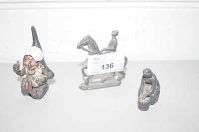 Lot 136 - GROUP OF 30/40's Lead FIGURES INCLUDING DISNEY...