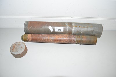 Lot 178 - METAL TUBE CONTAINING PART OF A TELESCOPE