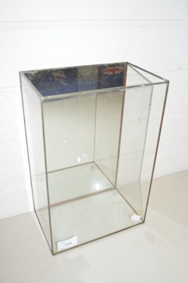 Lot 208 - SMALL GLASS DISPLAY CABINET