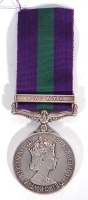 Lot 6 - ERII General Service medal with clasp for...