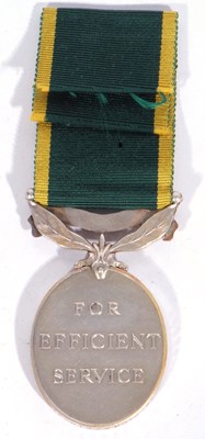 Lot 38 - George VI Territorial Efficiency Medal named...