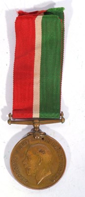 Lot 140 - WWI Mercantile Marine Medal to a William Whitburn