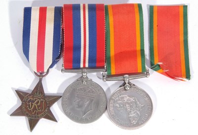 Lot 117 - WWII Medal trio comprising France and Germany...