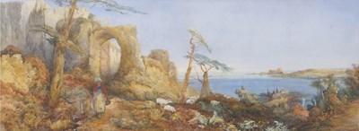 Lot 616 - James Burrell Smith Panoramic Watercolour