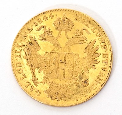 Lot 85 - Austria 1844 gold Ducat mint mark A