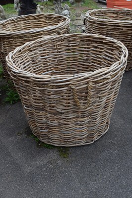 Lot 24 - Vintage lawn tennis post and net set together...