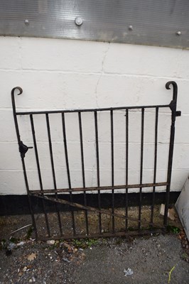 Lot 25 - Iron garden gate, width approx 103cm, overall...